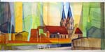 Klosterkirche mit weier Bank